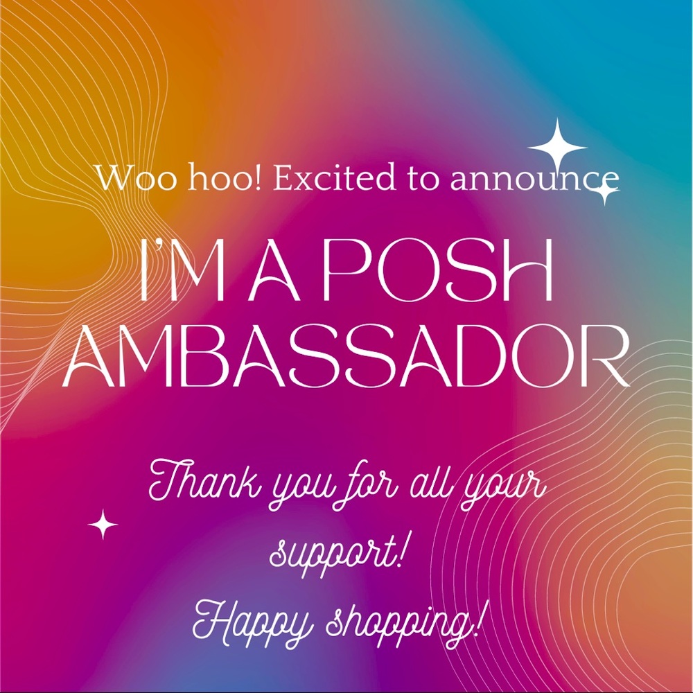 I’m a Posh Ambassador! 🤩